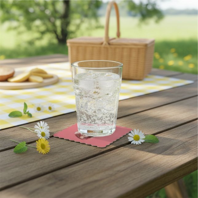 Porta-copo De Papel Hearts Underlägg Papper (Skapare uppladdad)