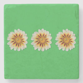 Porta Copos com Flor Minimalista e Joaninha Stenunderlägg