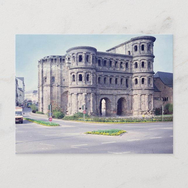Porta Nigra, 1500-talet Vykort (Framsida)