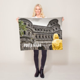 Porta Nigra i Trier Rheinland Palatinate Tyskland Fleecefilt