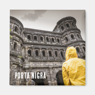 Porta Nigra i Trier Rheinland Palatinate Tyskland Magnet