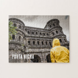 Porta Nigra i Trier Rheinland Palatinate Tyskland Pussel