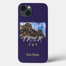 Porta Nigra i Trier vintage Moselle Souvenir