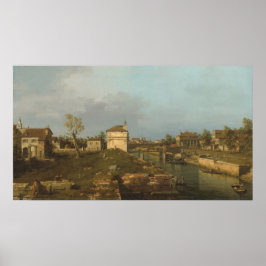 Porta Portello, Padua - Canaletto Fina Konstaffisc Poster