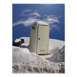 Portable Potty ~ Photo Fototryck