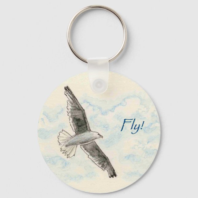 Portachiavi ’Gabbiano’ Nyckelring (Framsida)