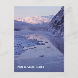 Portage Bäck, Alaska Vykort