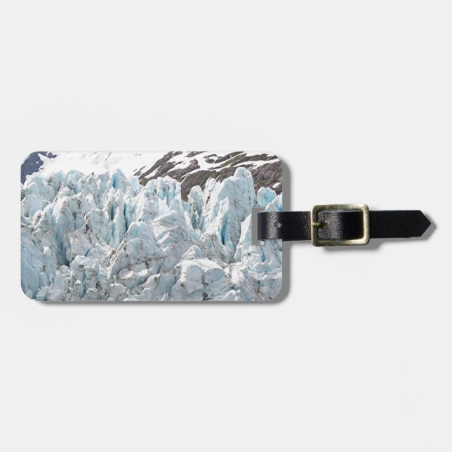 Portage glaciär, Alaska, USA Bagagebricka (Horisontell Framsida)