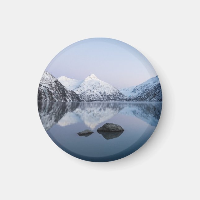 Portage Sjö Twilight Magnet (Framsidan)