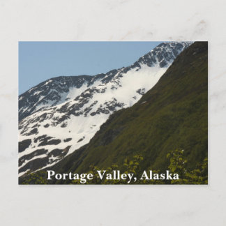 Portage Valley, Alaska Vykort