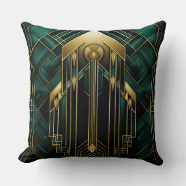 Portail Art Déco - Émeraude et Dorure Kudde