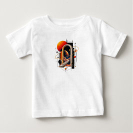 Portal – minimalistisk geometrisk abstrakt konst t shirt