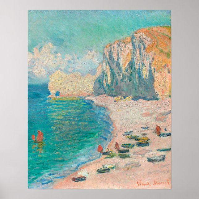 Portal of Rouen Cathedral in God Light Poster (Framsidan)