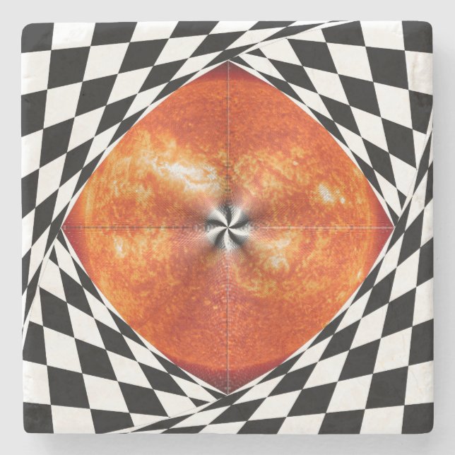 Portal till Sol av Kenneth Yoncich Stenunderlägg (Framsidan)