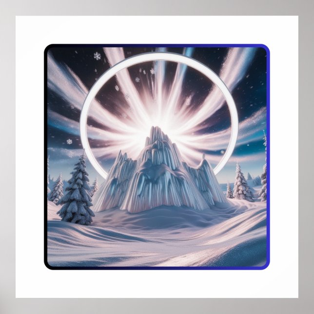Portal till Winter Wonderland Poster (Framsidan)