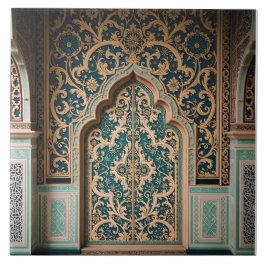 Portal to the Gilded Garden Kakelplatta