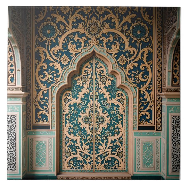 Portal to the Gilded Garden Kakelplatta (Framsidan)