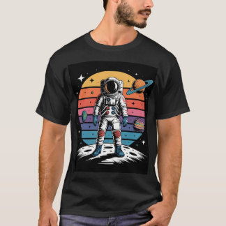 Portal to the Stars - Astronaut Facto the Cosmic T Shirt