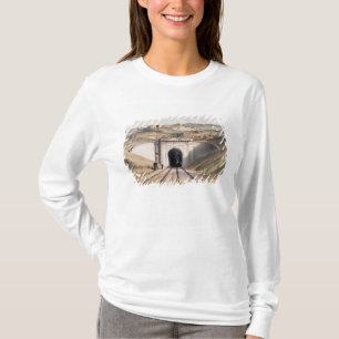 Portalen av Brunels boxas det near badet för T-shirt