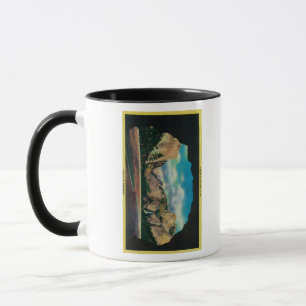 Portalen av prakten beskådar av den Yosemite dale Mugg