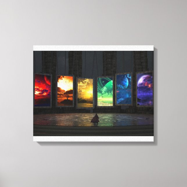 Portaler Wrapped Canvas (Framsida)