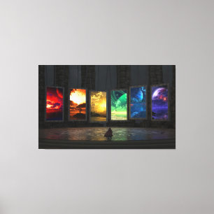 Portaler Wrapped Canvas
