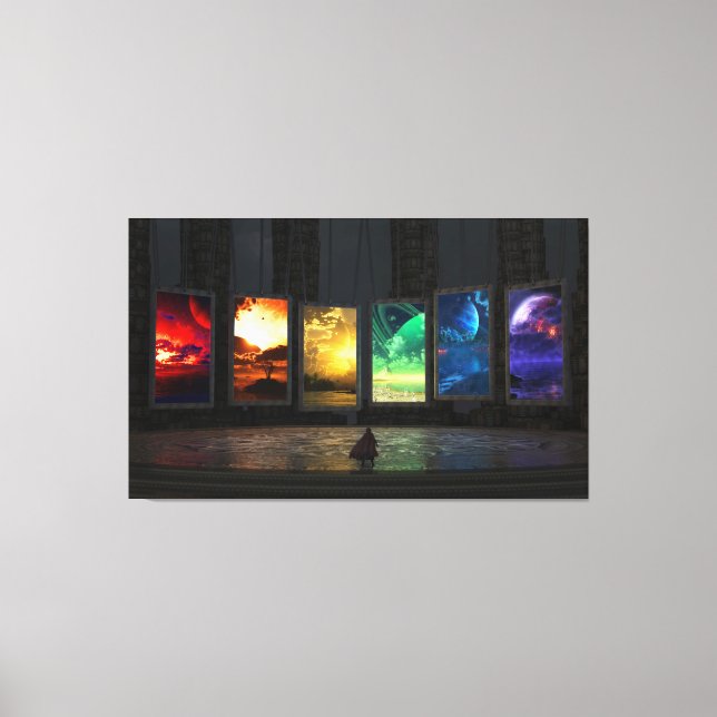 Portaler Wrapped Canvas (Framsida)