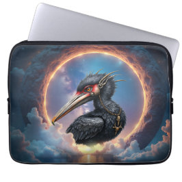 Portalförvararen – Fantasifågel Laptop Fodral