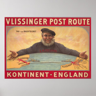 Portar i England-Nederländerna Poster