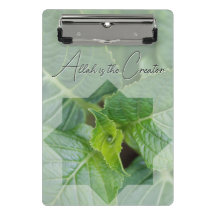 porte-bloc méditer sur la création de Dieu 