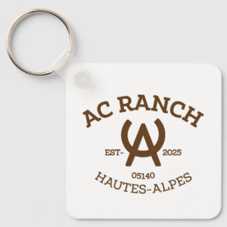 PORTE CLE AC RANCH NYCKELRING