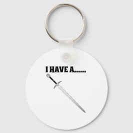 Porte clé jag har ett svärd nyckelring