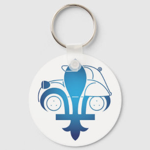Porte-clé logotyp forum citroen2cvquebec nyckelring