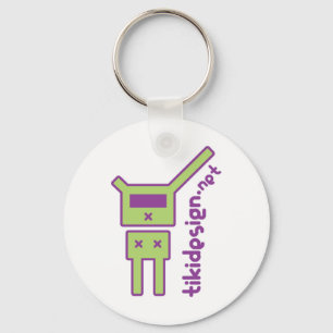 porte-clé logotyp-tikidesign-net nyckelring