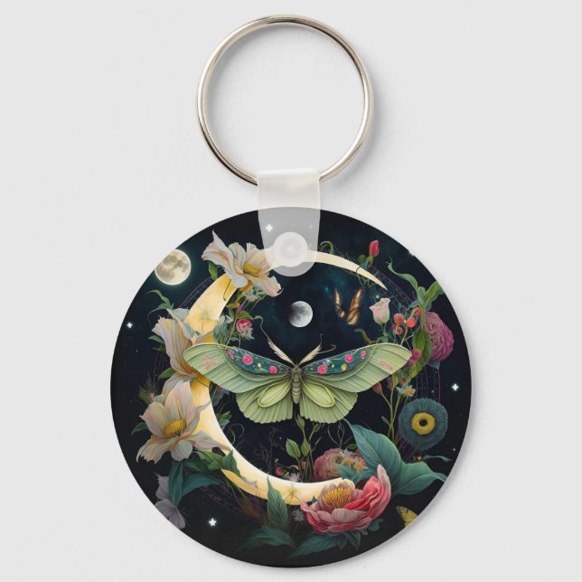 PORTE CLE PAPILLON DE NUIT NYCKELRING (Framsida)