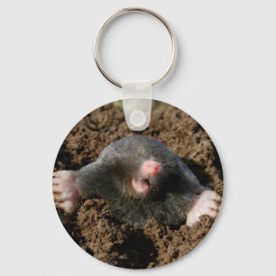 Porte-clé Taupe Nyckelring
