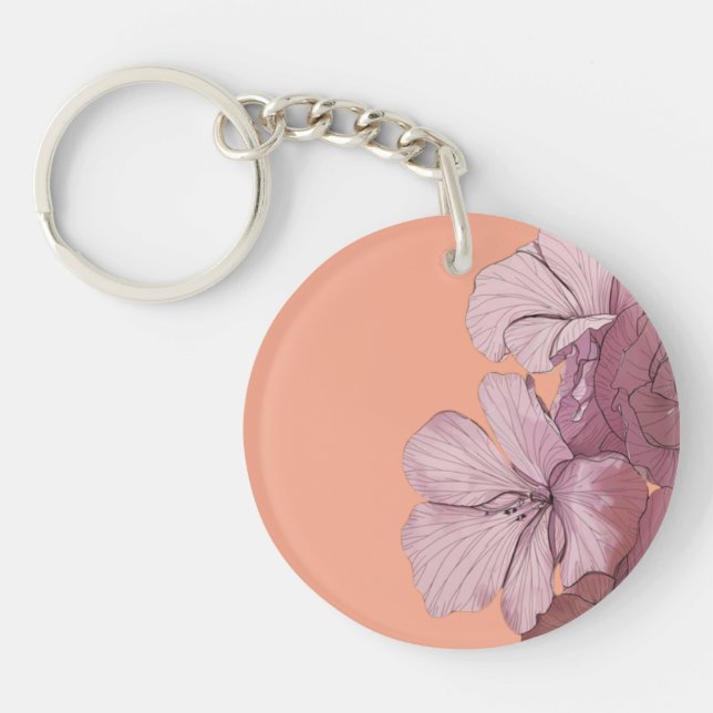 Porte-clefs Abstract acrylic keychain (Framsidan)
