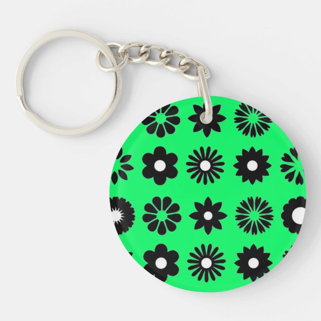 Porte-clefs Abstract acrylic keychain (Framsidan)