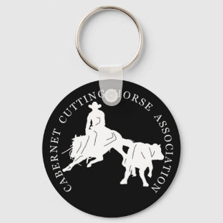 Porte Clefs Cabernet CHA Blanc Nyckelring