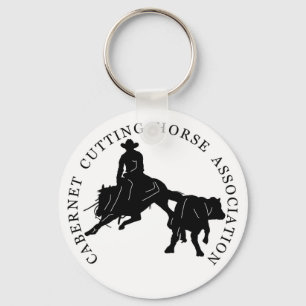 Porte Clefs Cabernet CHA Noir Nyckelring