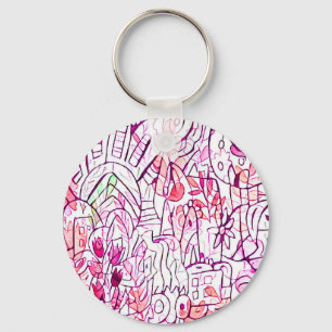 Porte-clés astral fleurs 2 nyckelring