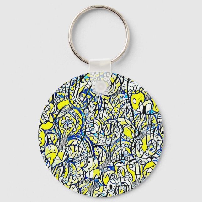 Porte-clés astral fleurs 3 nyckelring (Framsida)