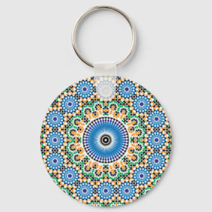 Porte-clés avec mosaique nyckelring