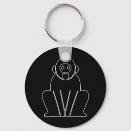 Porte-clés BLACK MONKEY Nyckelring