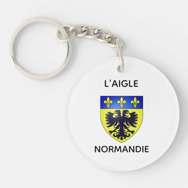 Porte-clés - Blason de L'Aigle - Normandie (Framsidan)