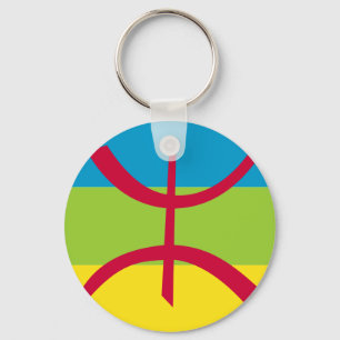 porte clés drapeau amazigh nyckelring