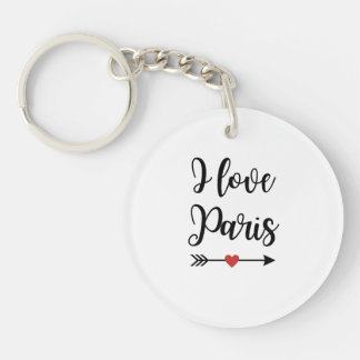 Porte-clés I love Paris