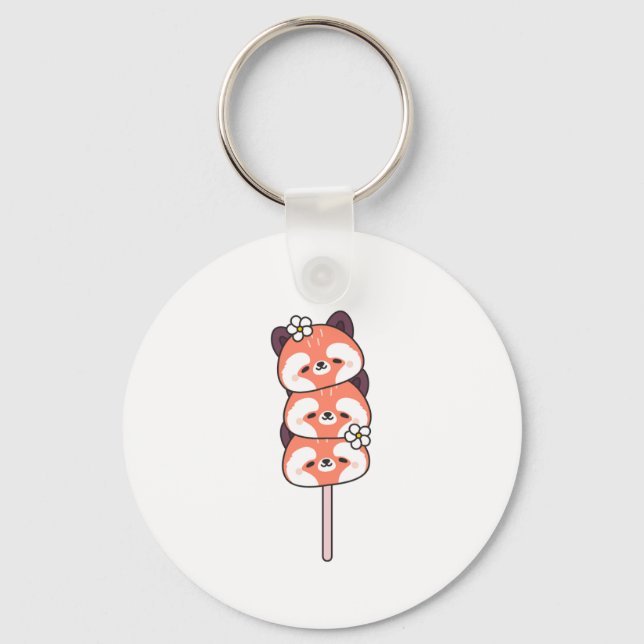 Porte-clés Panda – Design Adorable et Élégant Nyckelring (Framsida)