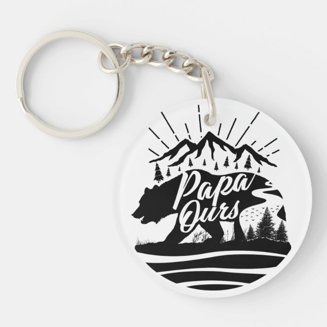Porte-Clés Papa Ours pour Fête des Pères (Framsidan)