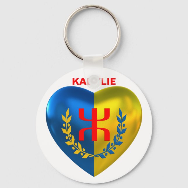 Porte-clés rond, KABYLIE 2972 Nyckelring (Framsida)